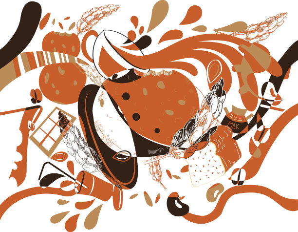 面包店破折号图片下载