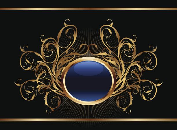 金色华丽的背景设计图片下载