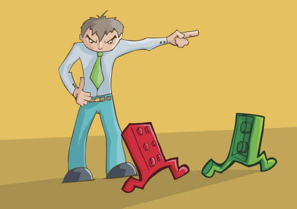 愤怒的男人惩罚他的玩具图片下载