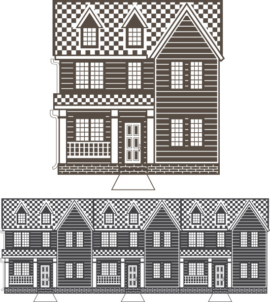 镇上有黑人和白人图片下载