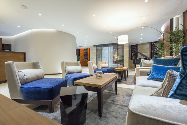 优雅的酒店大堂图片下载