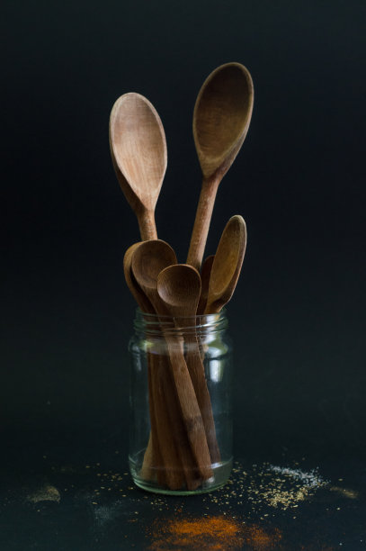 木制勺子图片下载