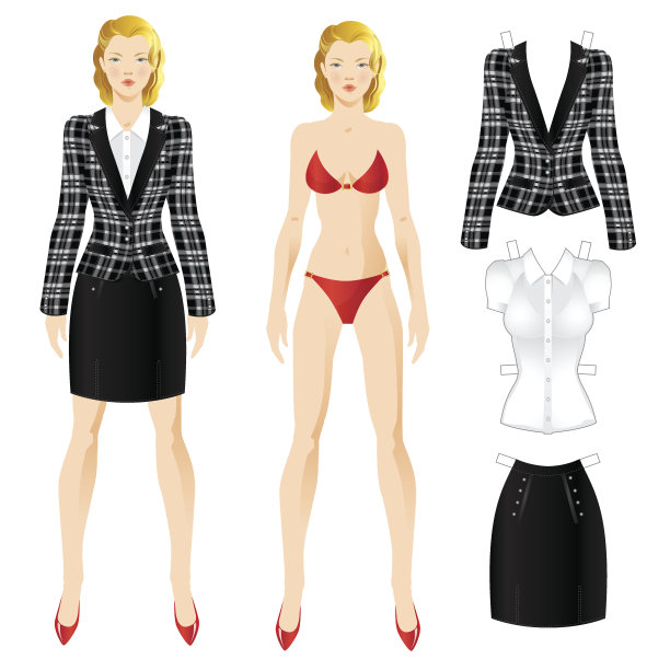 娃娃的衣服。图片下载