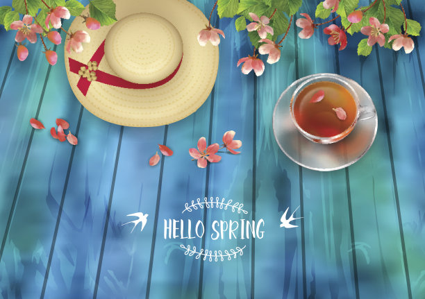 Spring Top View背景图片下载