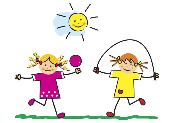 积极的女孩图片下载