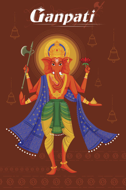 印度神Ganpati图片下载