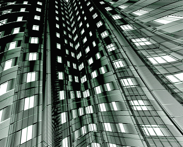 抽象现代建筑背景图片下载