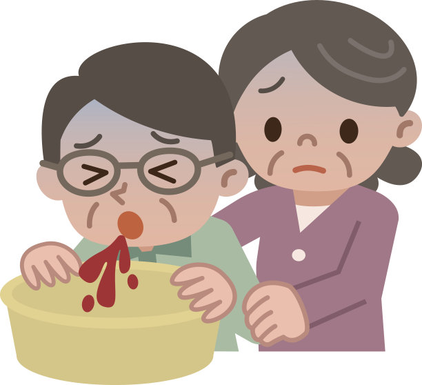 关心吐血的老女人老男人图片下载