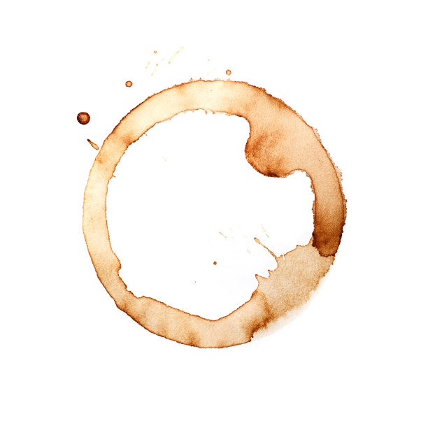 咖啡杯的污点图片下载