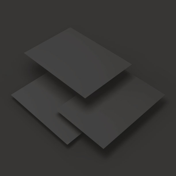 有弯角的书页堆。业务模型模板图片下载