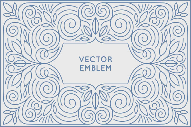 花纹矢量图素材ID：124866586