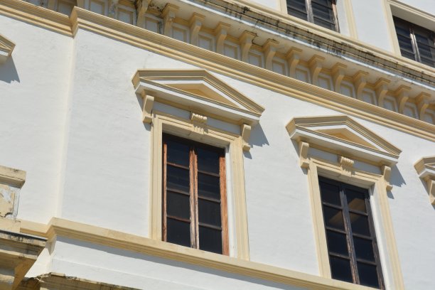 巴拿马卡斯科维吉奥的一对窗户图片下载