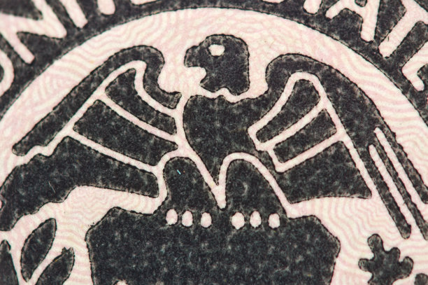 美国宏观，美元钞票上的鹰图片下载