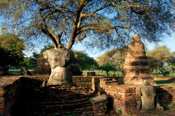 泰国大城府大城府历史公园图片下载