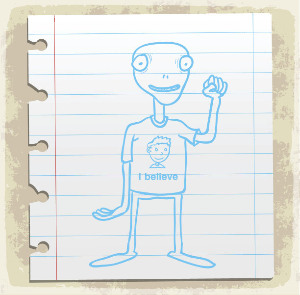 卡通外星生物图片下载