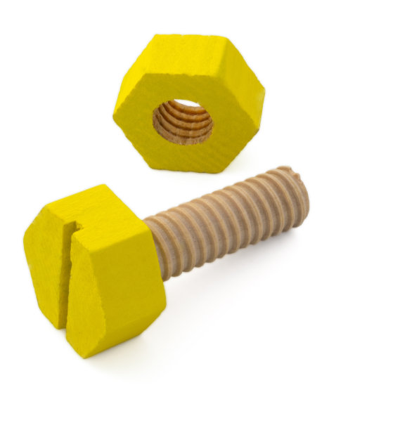 木螺母和螺栓图片下载