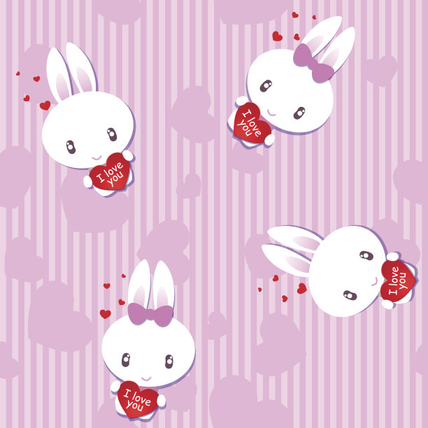 无缝的情人节模式图片下载