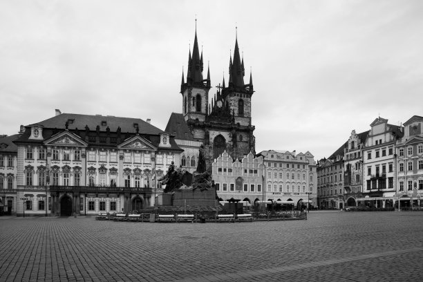 布拉格的老市场广场图片下载
