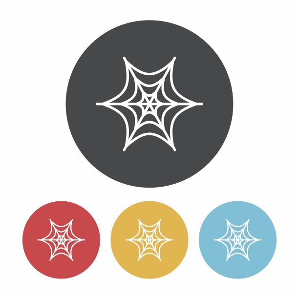 万圣节蜘蛛图标图片下载