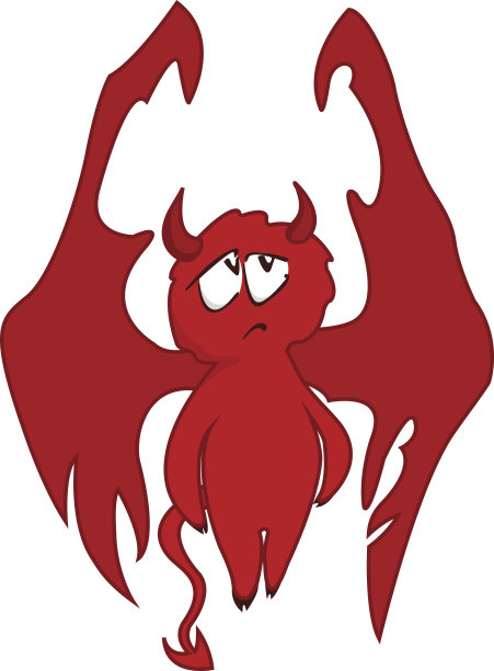 一个可爱的恶魔图片下载