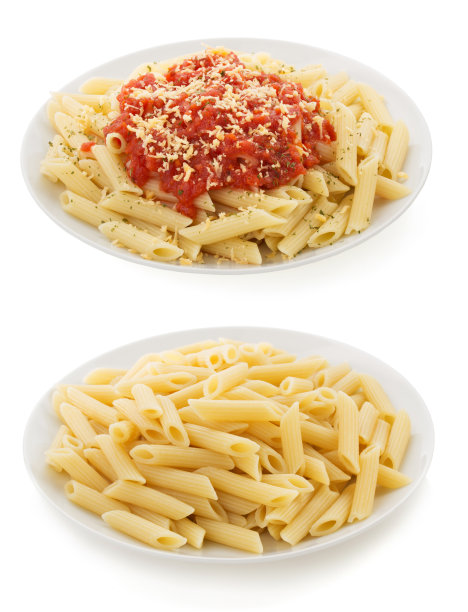 盘子里的通心粉图片下载