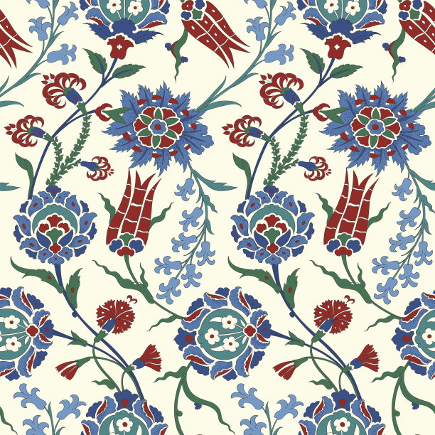 阿拉伯装饰，无缝图案为您设计图片下载