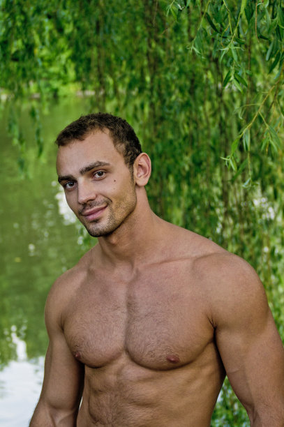 男模的户外图片下载