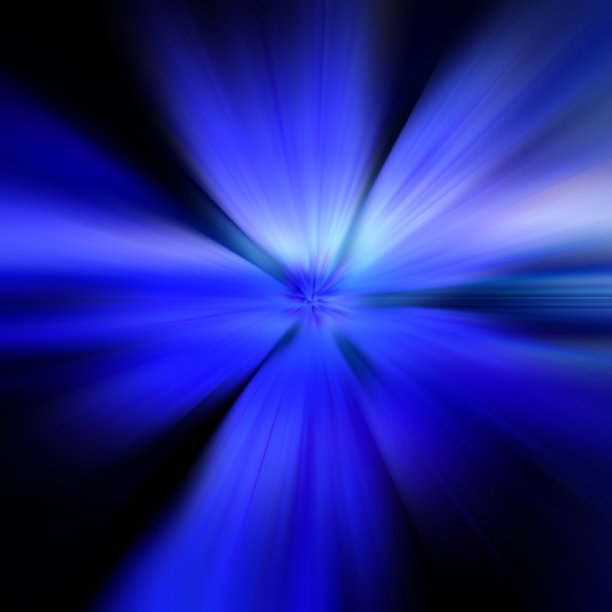 蓝色的设计与突发。图片下载