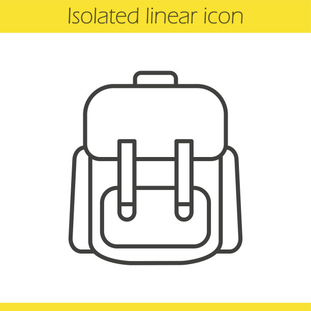 学校背包图标图片下载