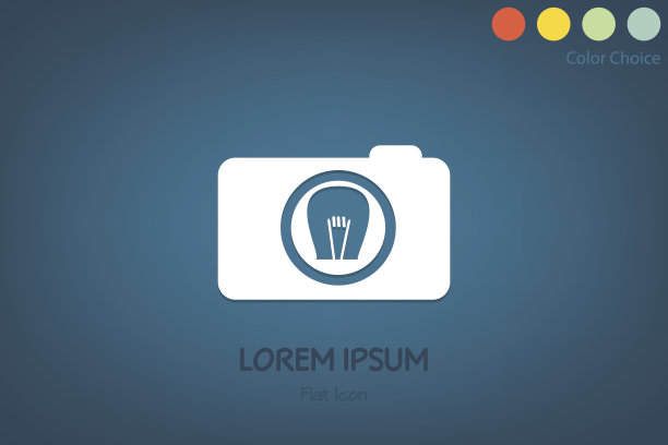 商业相机图标，向量eps10图片下载