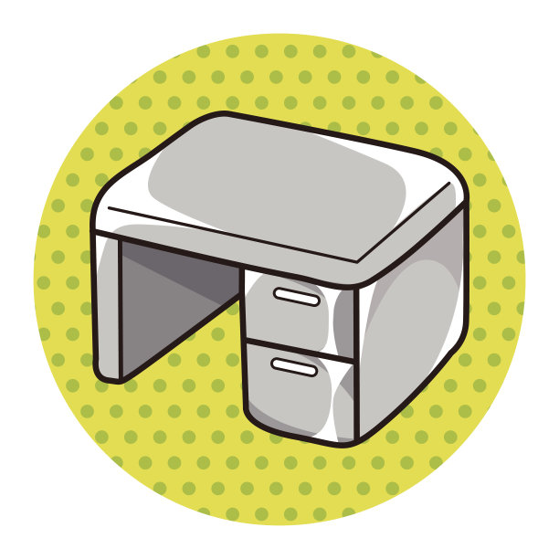 家具主题桌桌元素向量，eps图片下载