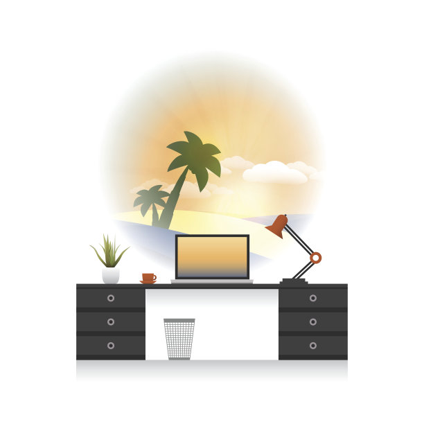 在办公室做梦——假期就要来了图片下载