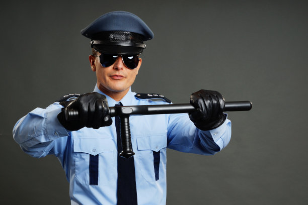 警察把警棍图片下载