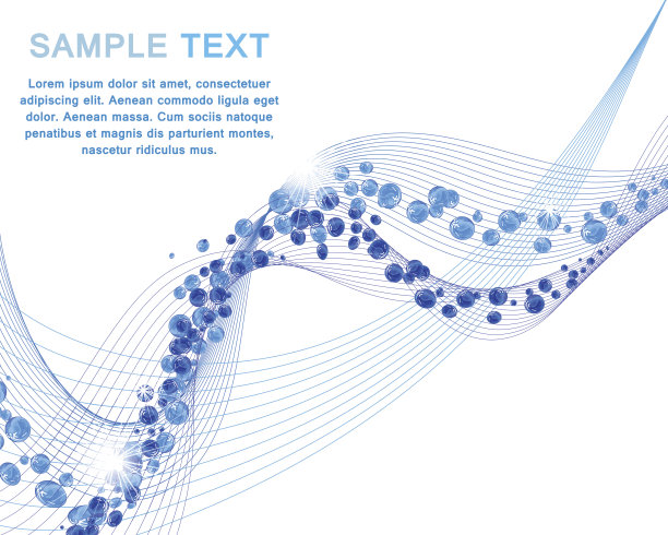 水线概念设计素材图片