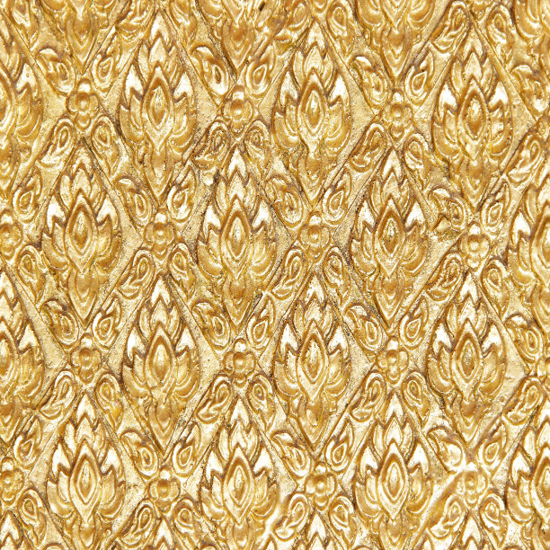 木雕背景上的花朵图案图片下载