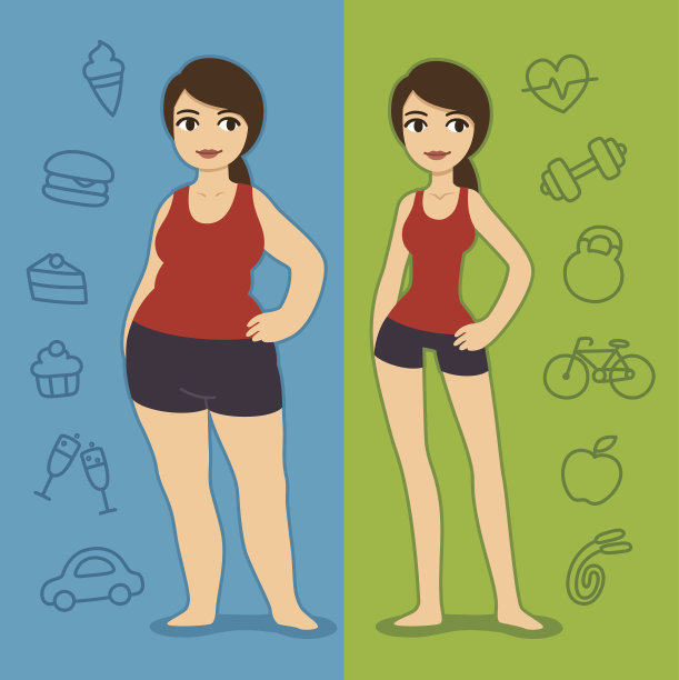 胖而健康的女孩图片下载