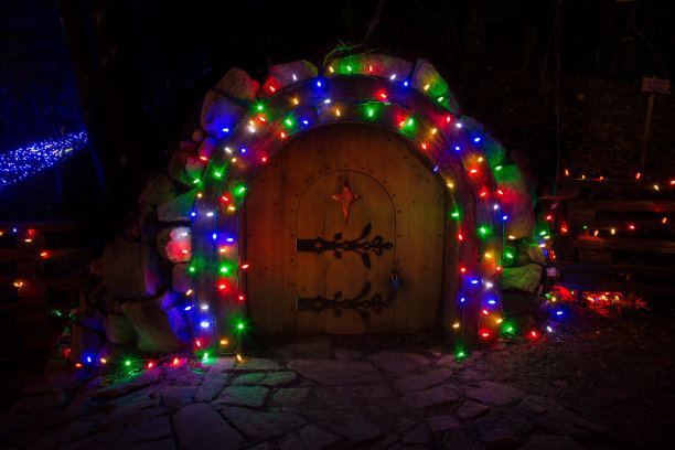 霍比特人圣诞节门图片下载