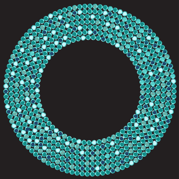 蓝色纹理背景无缝亮片图案。图片下载