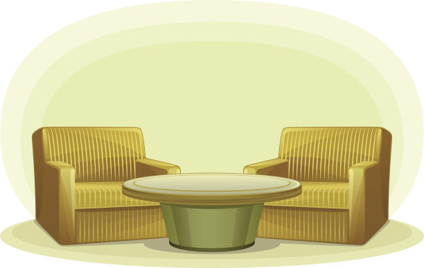 扶手椅和表图片下载