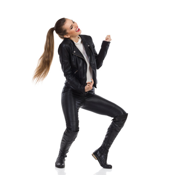 无忧无虑的摇滚女孩图片下载