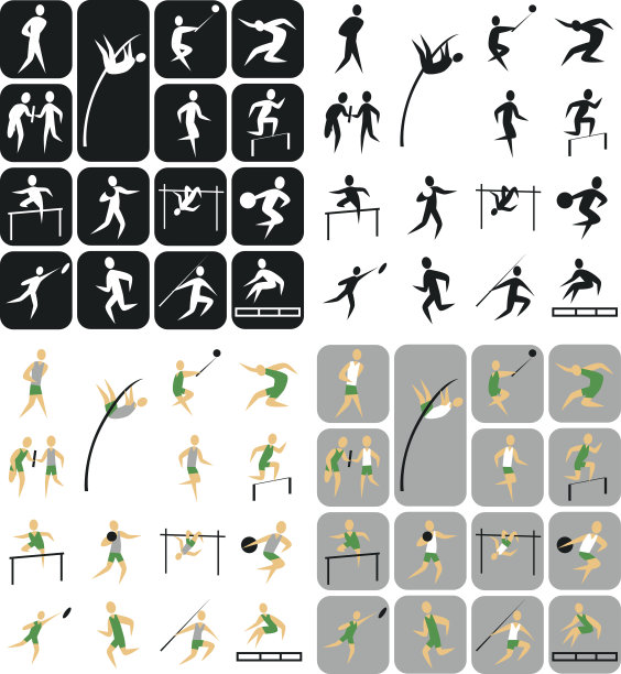 竞技体育图标图片下载