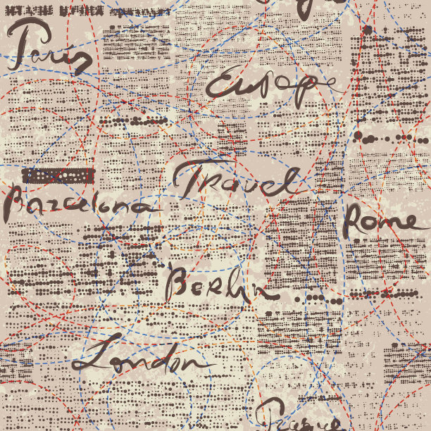 报纸的旅行图片下载