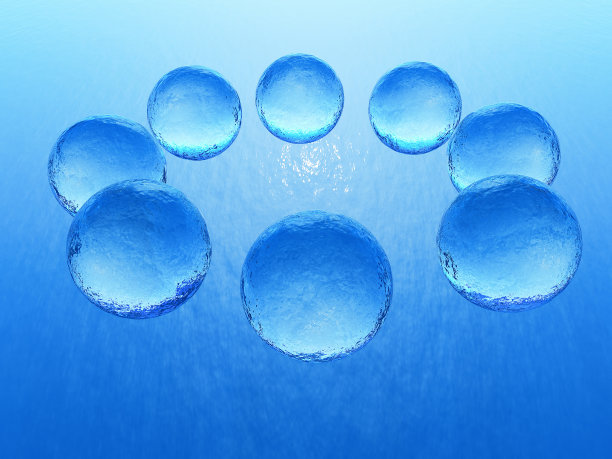 蓝色球体图片下载