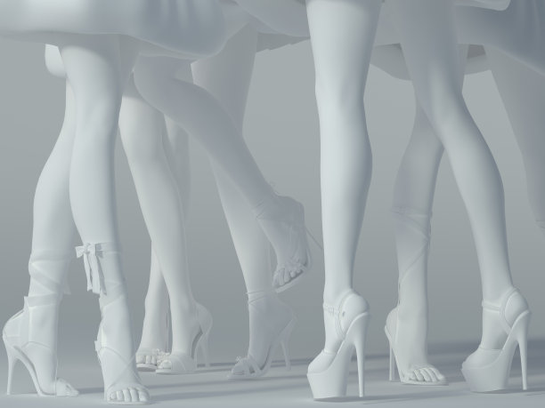 白色的腿图片下载