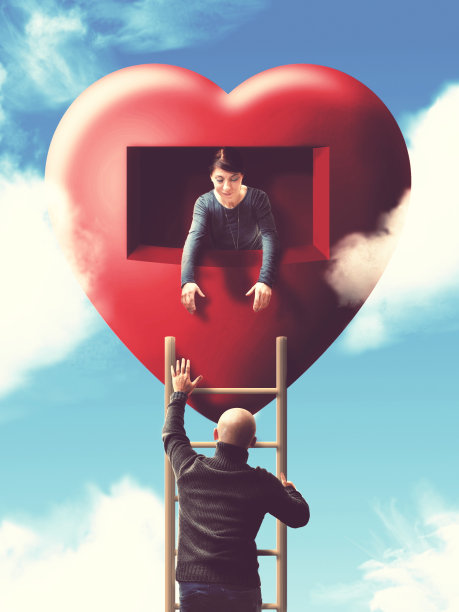 浪漫的情侣约会图片下载