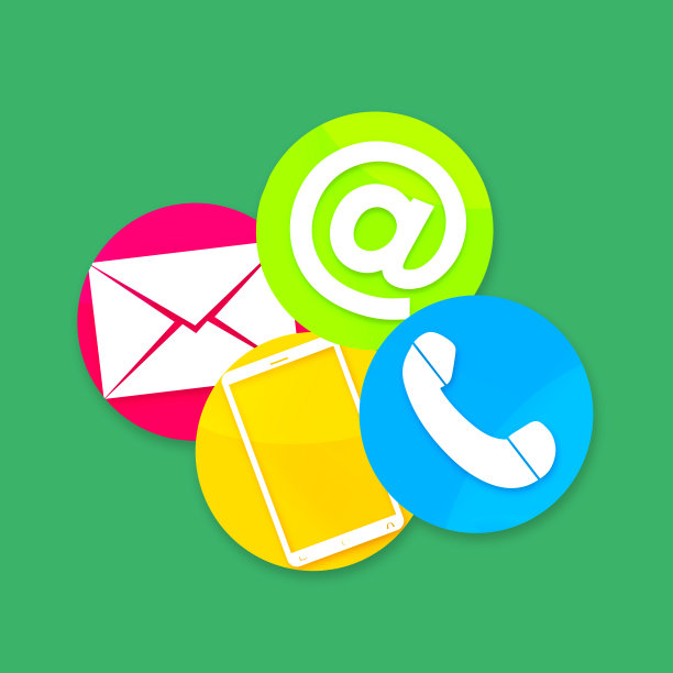 联系我们圆形图标设计图片下载