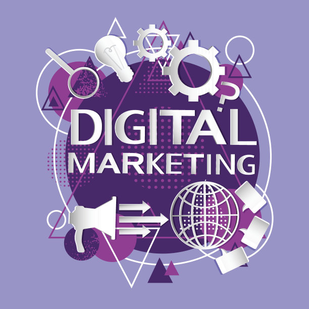 数字营销企业扩音器设备扬声器网络图标图片下载