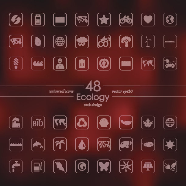 生态图标套装图片下载