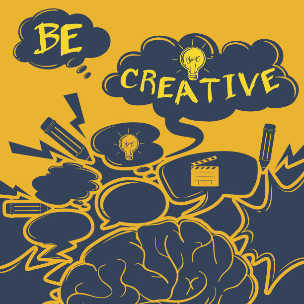 灵感海报与图片文字图片下载