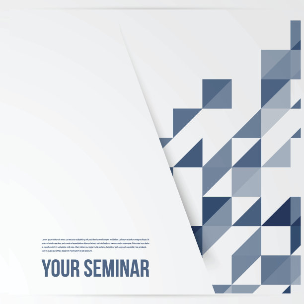 矢量横幅和方块。颜色集马赛克图片下载